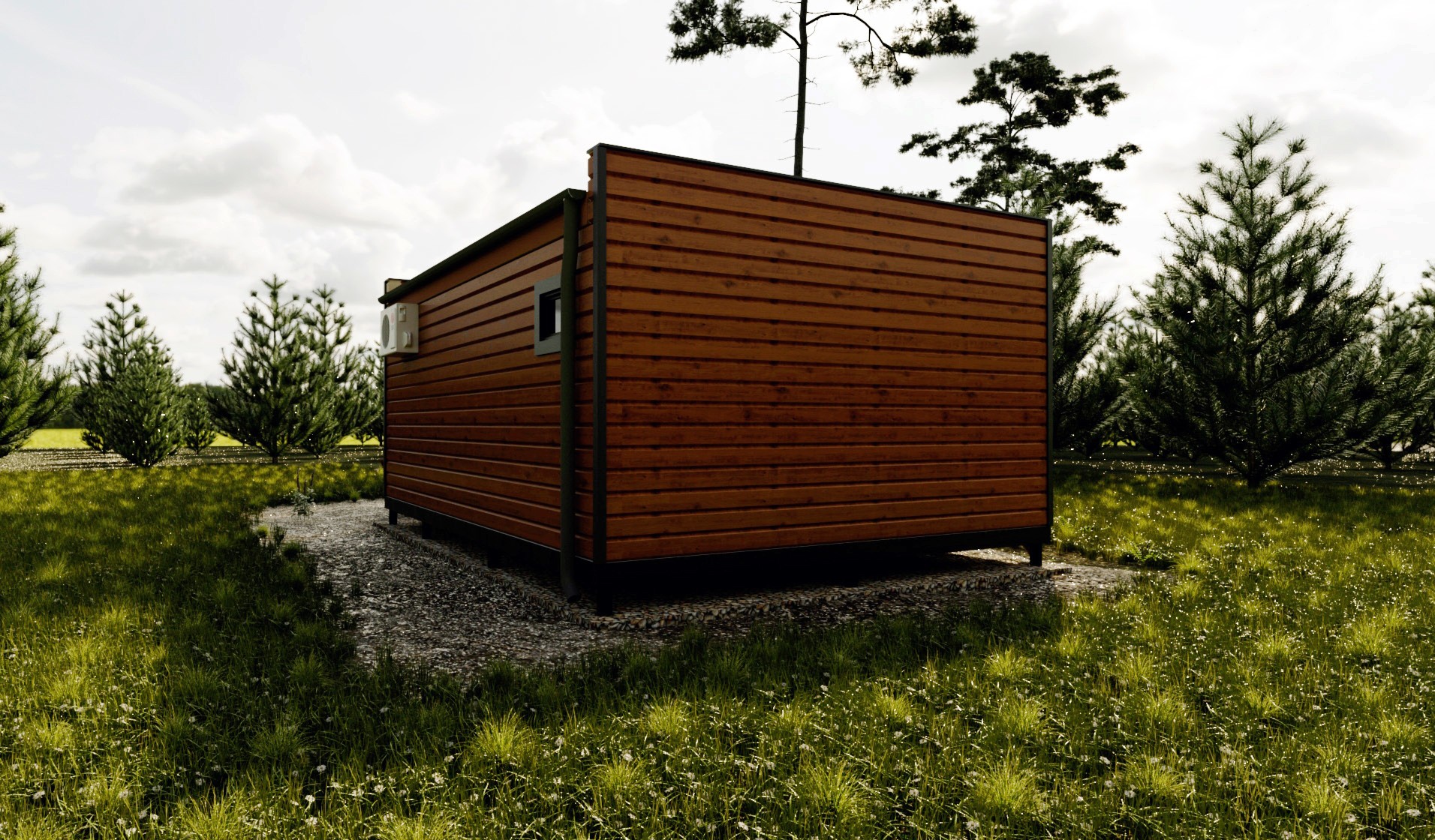 Дом BOX серии Lite 4.5х6+2