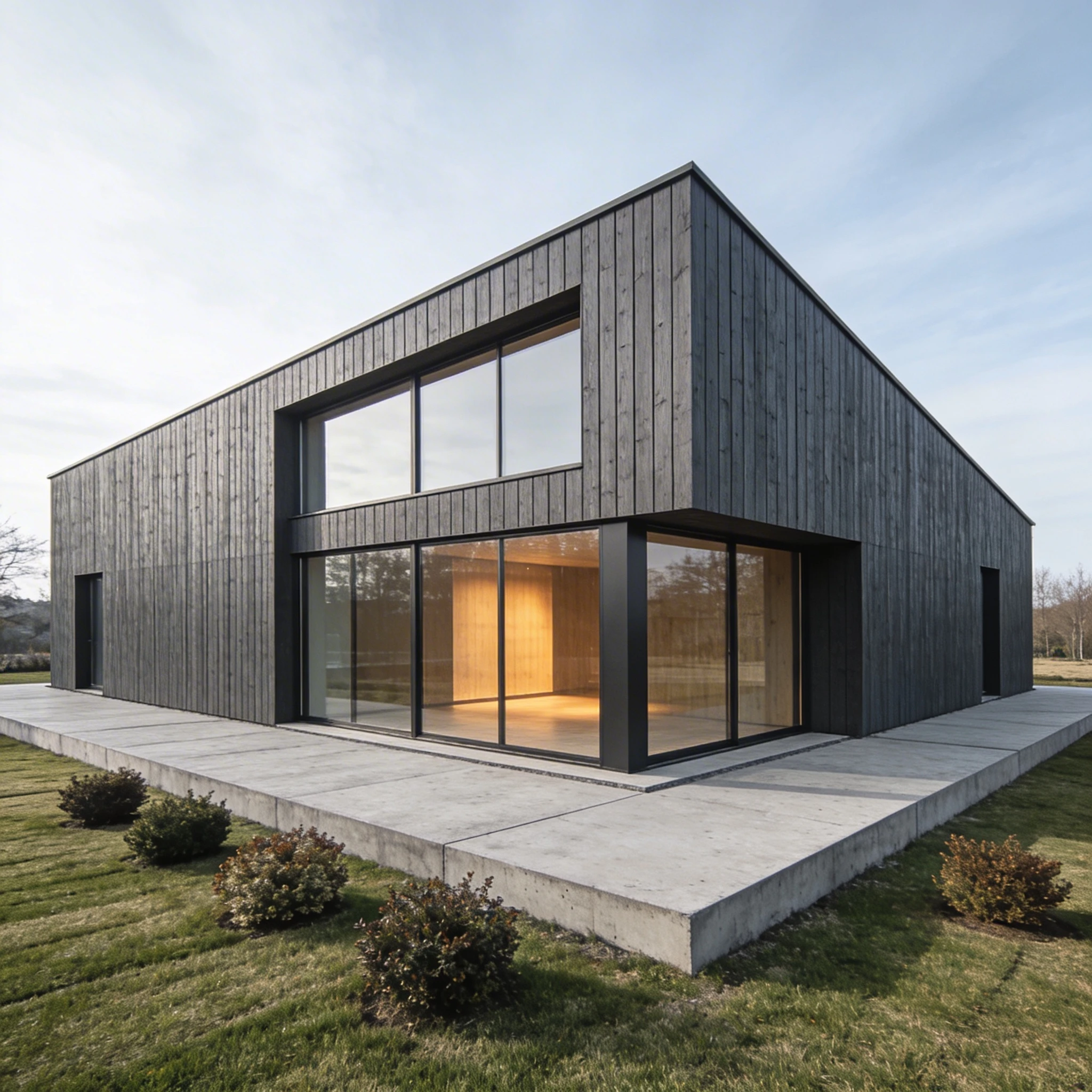 Обшивка дома планкеном