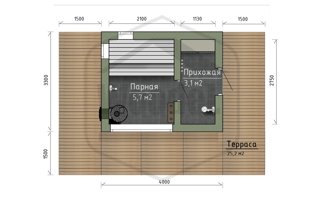 Баня Легенда 13