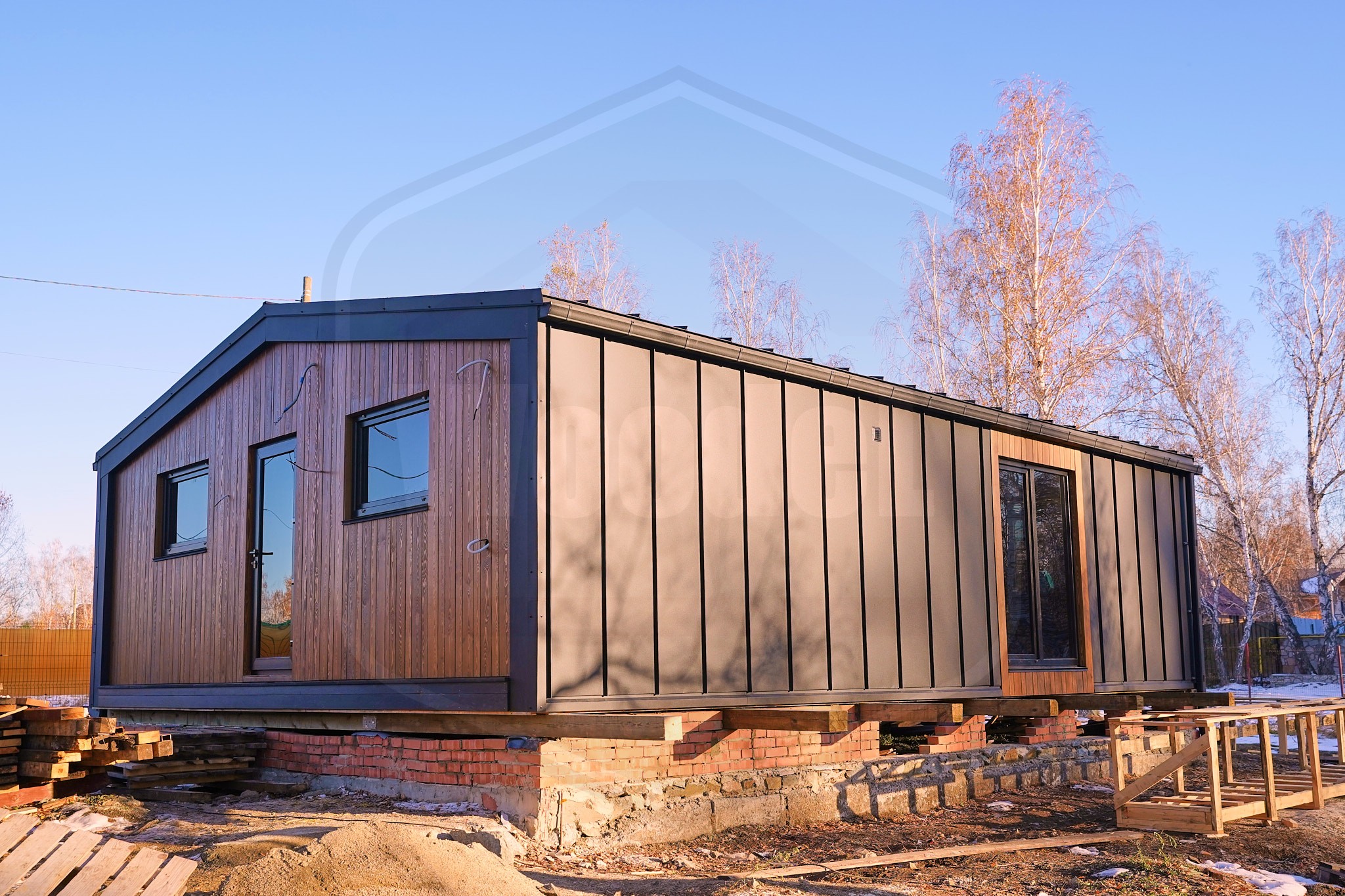 Дом Woodel 80 Barn Pro