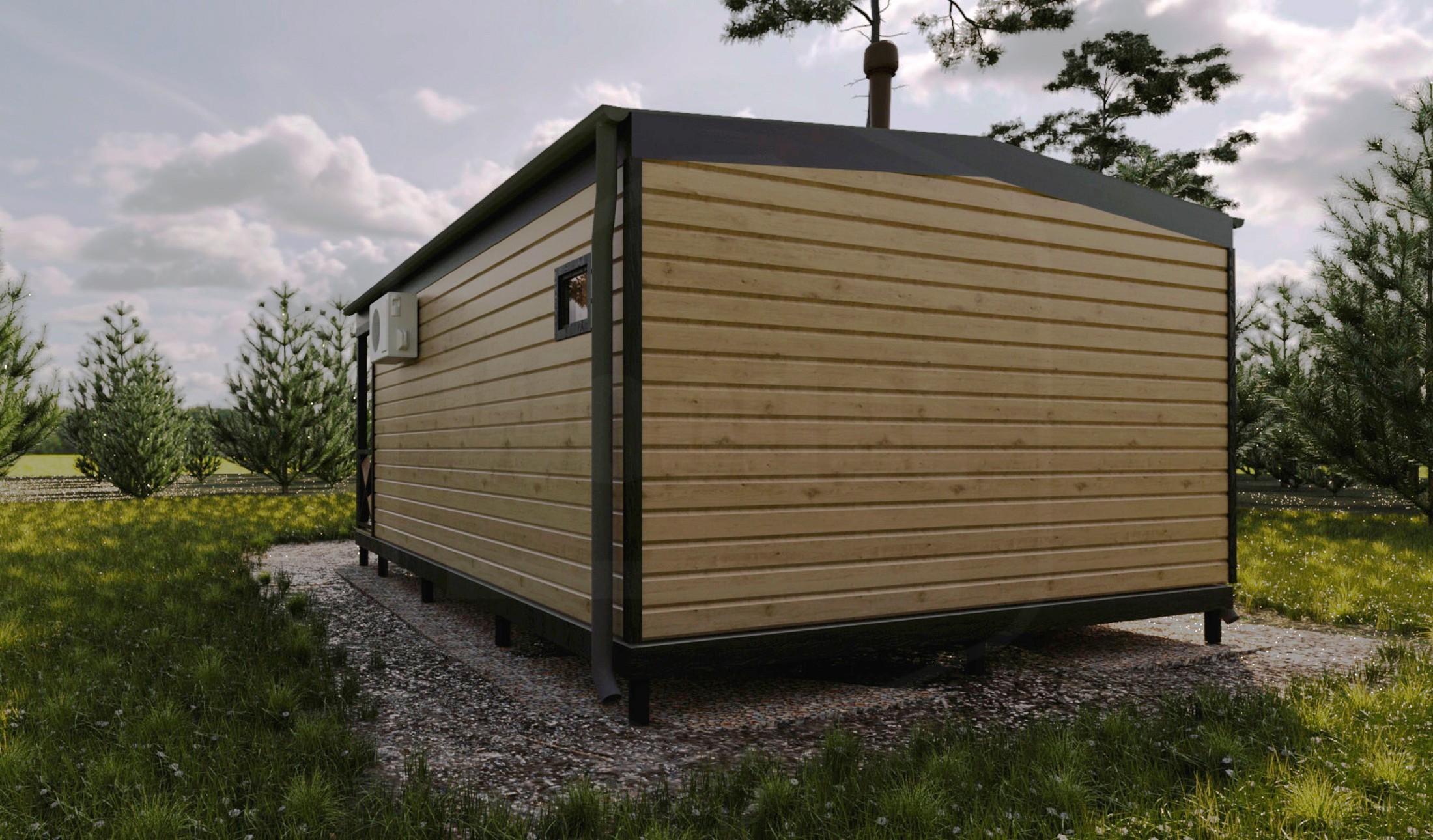 Дом Heat серии Lite 4.5х6+1