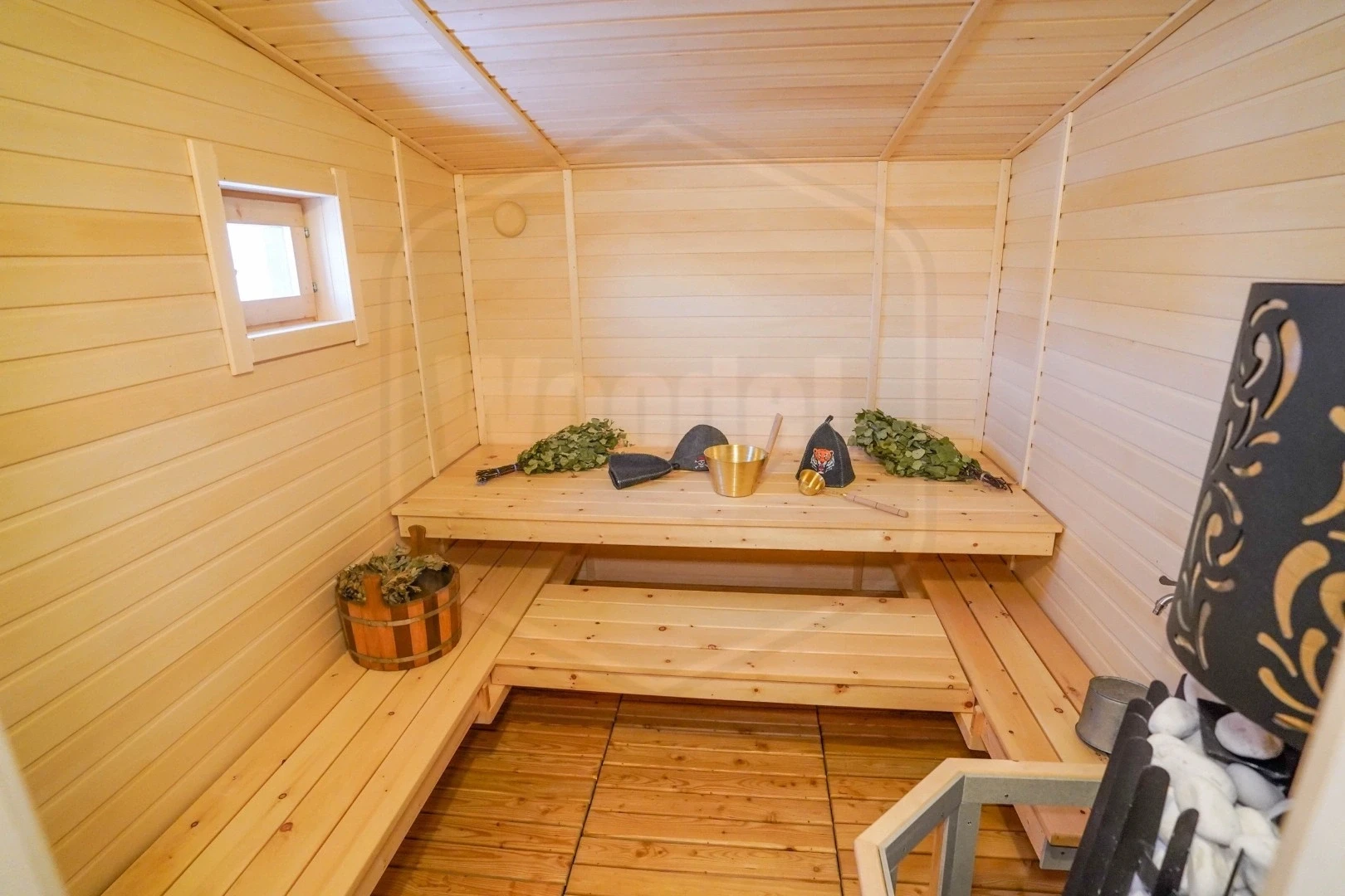 Модульный дом и баня в селе Аскарово