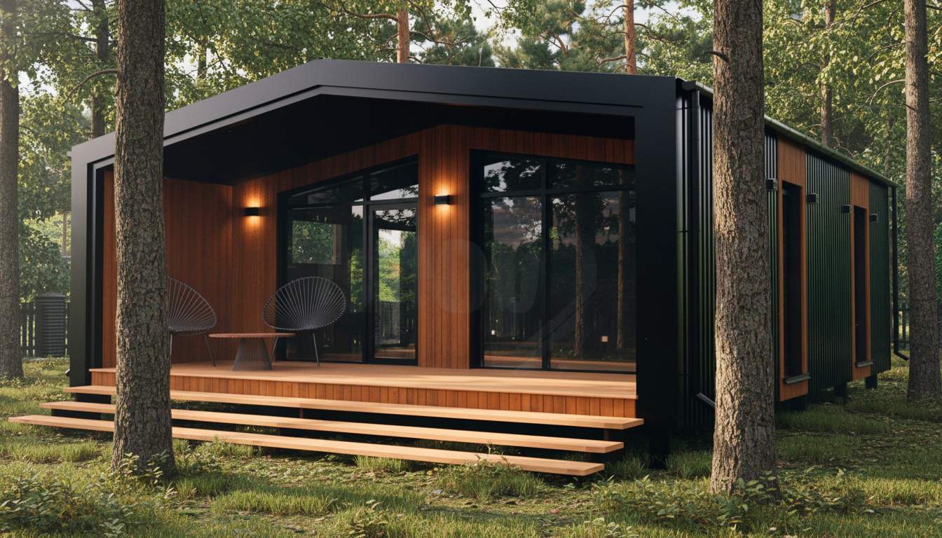 Подключение коммуникаций к модульному дому