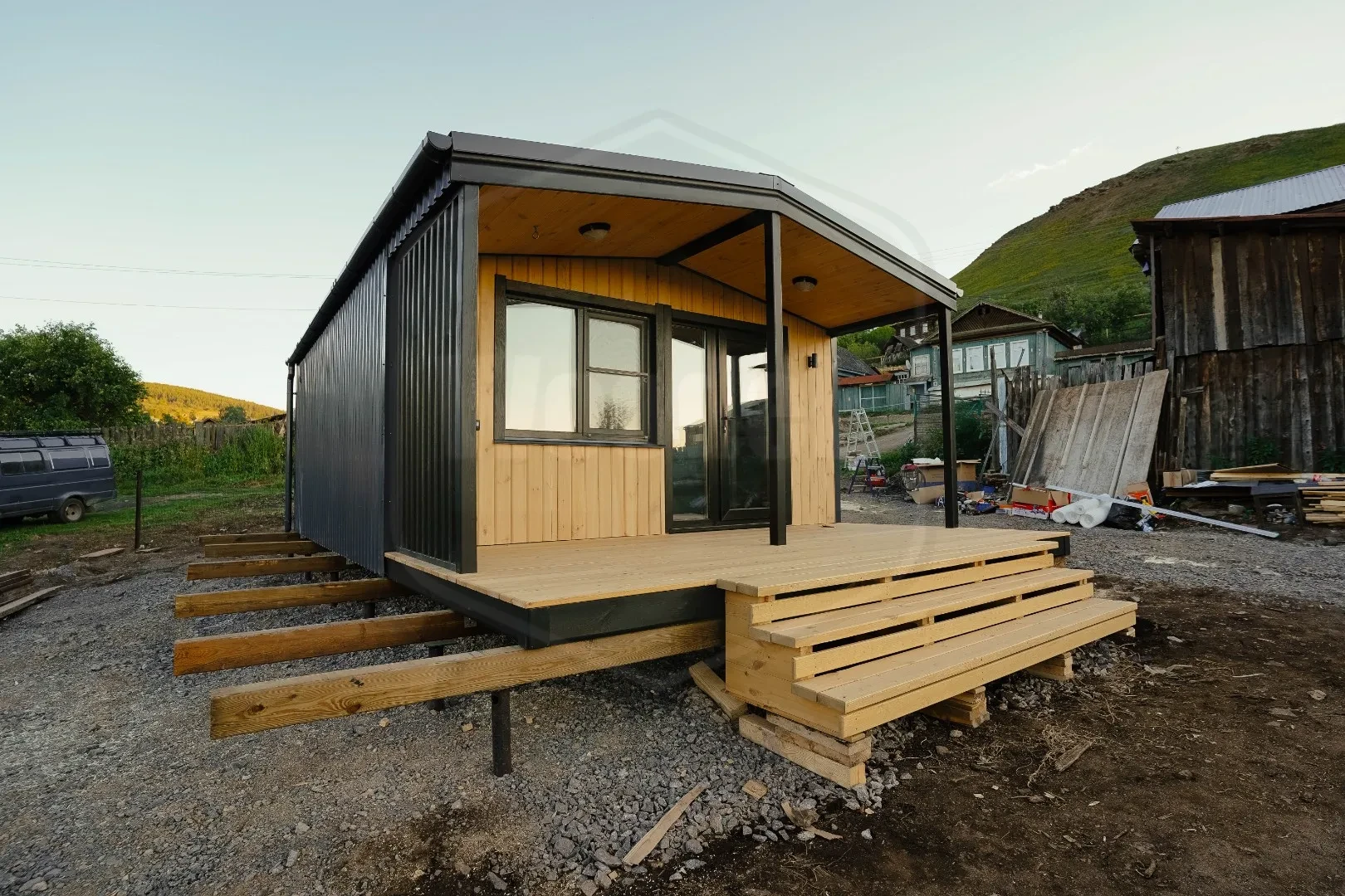 Баня Woodel Pro 30 Barn в Усть-Катаве