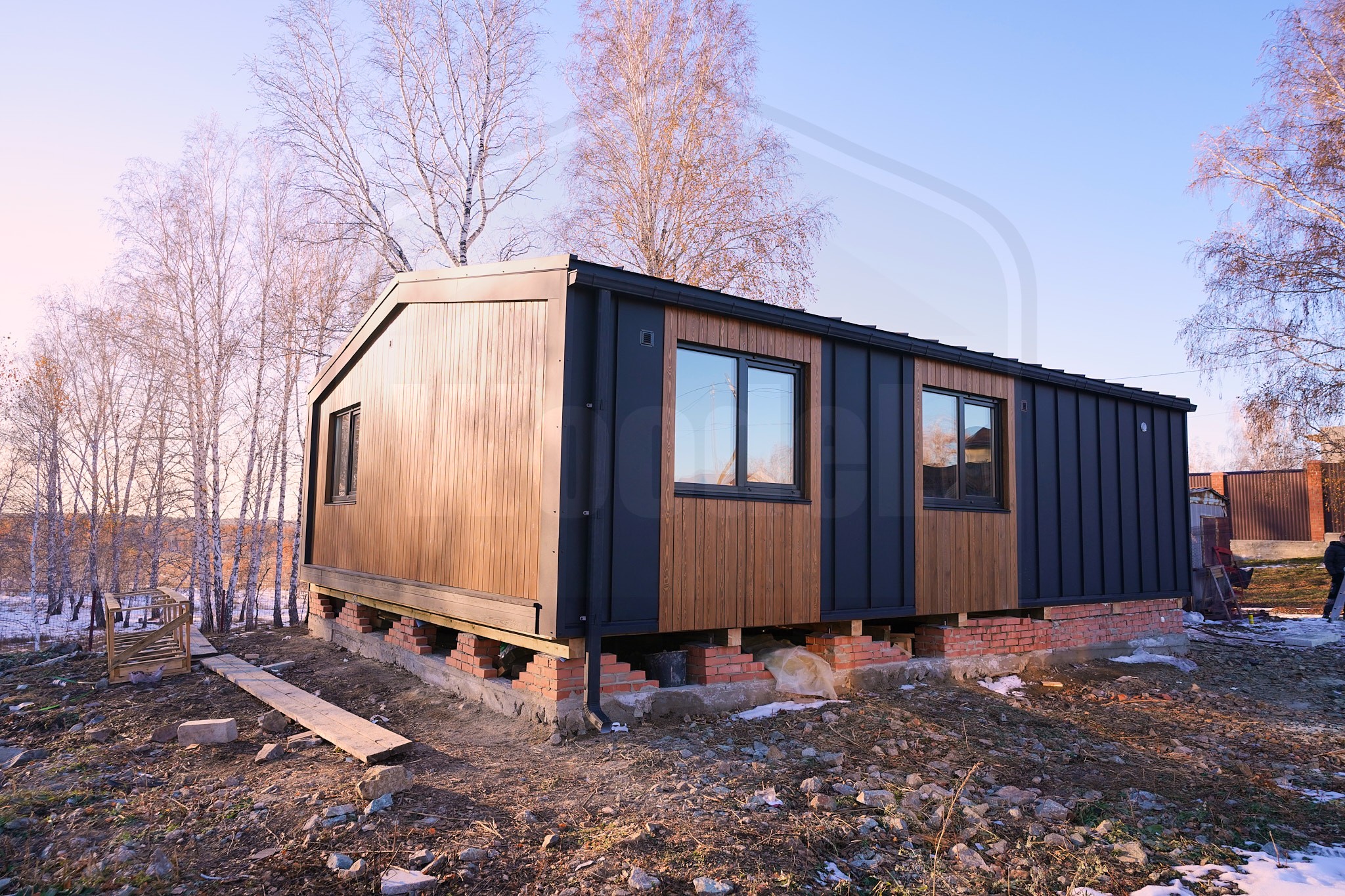 Дом Woodel 80 Barn Pro