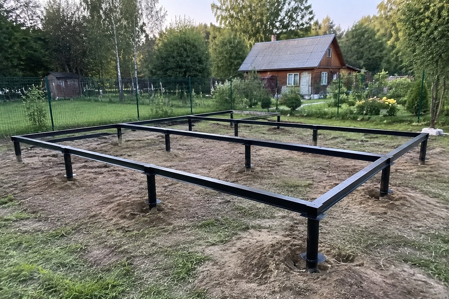Фундамент для каркасной бани - какой выбрать