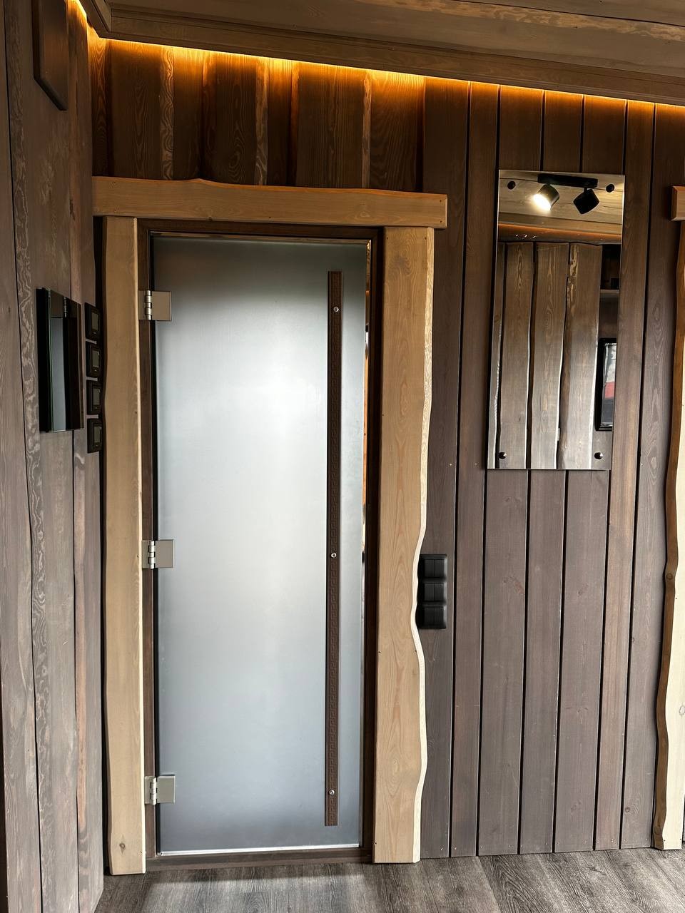 Интерьер модульной бани премиум