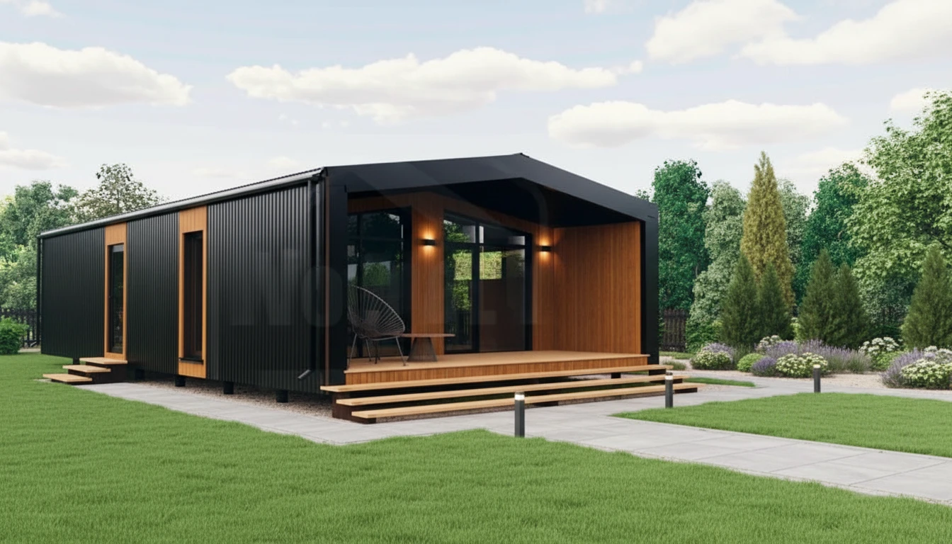 Woodel 60 Barn Pro на участке