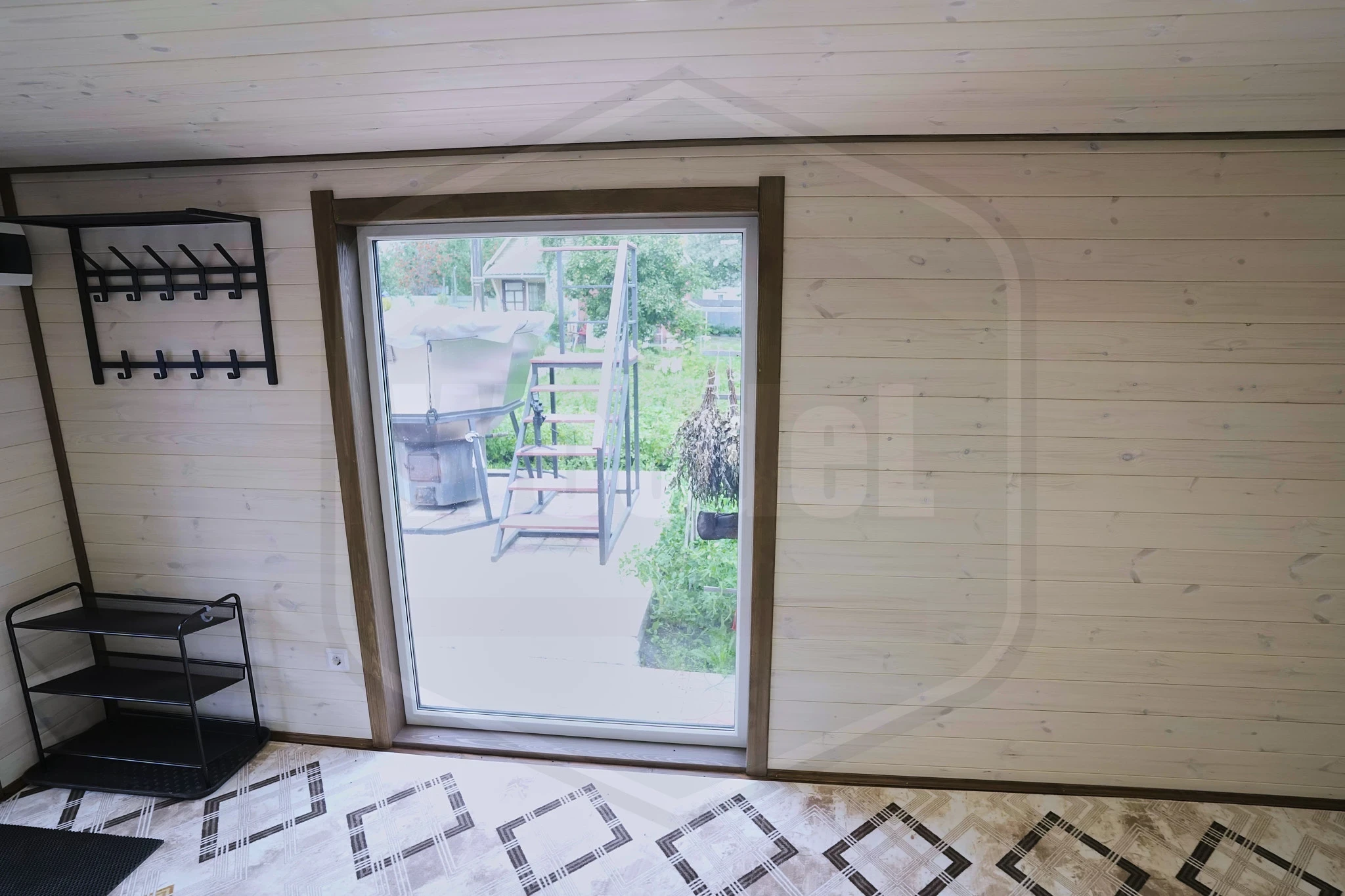 Интерьер модульной бани