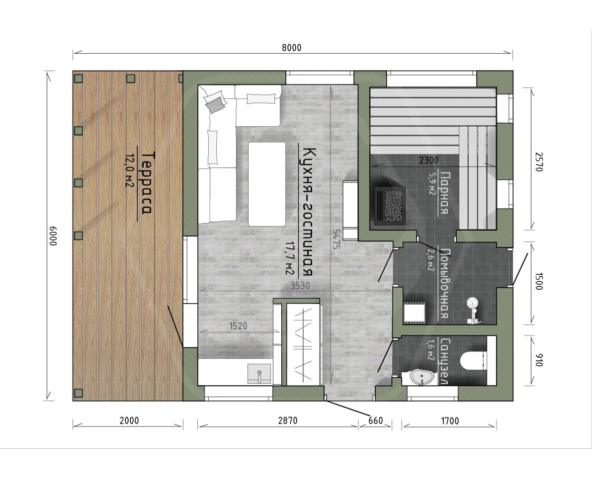 Баня Легенда 48