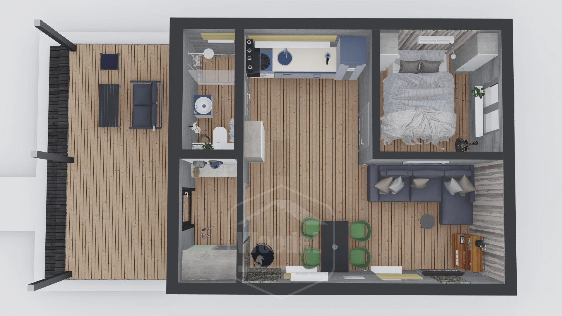 Woodelд 48 Chalet Pro