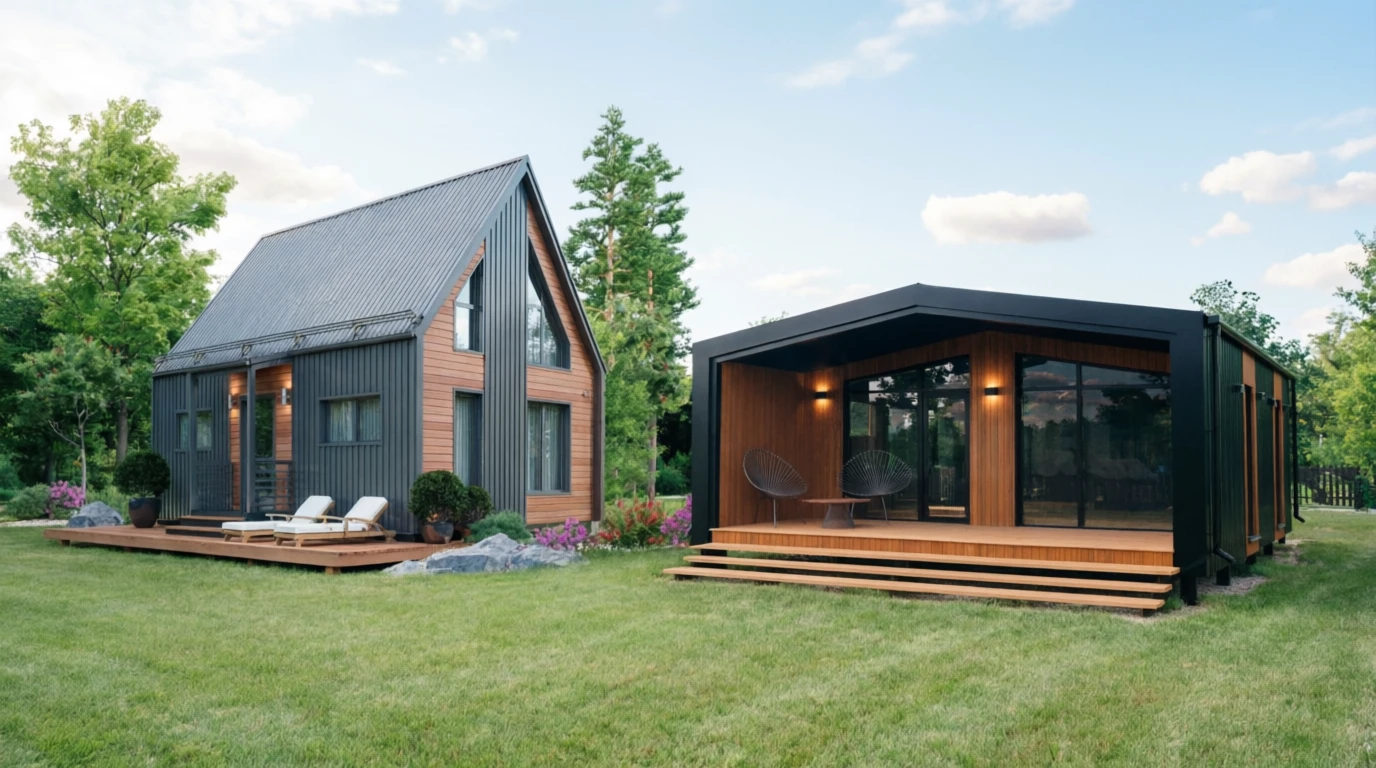 чем отличается модульный дом от каркасного