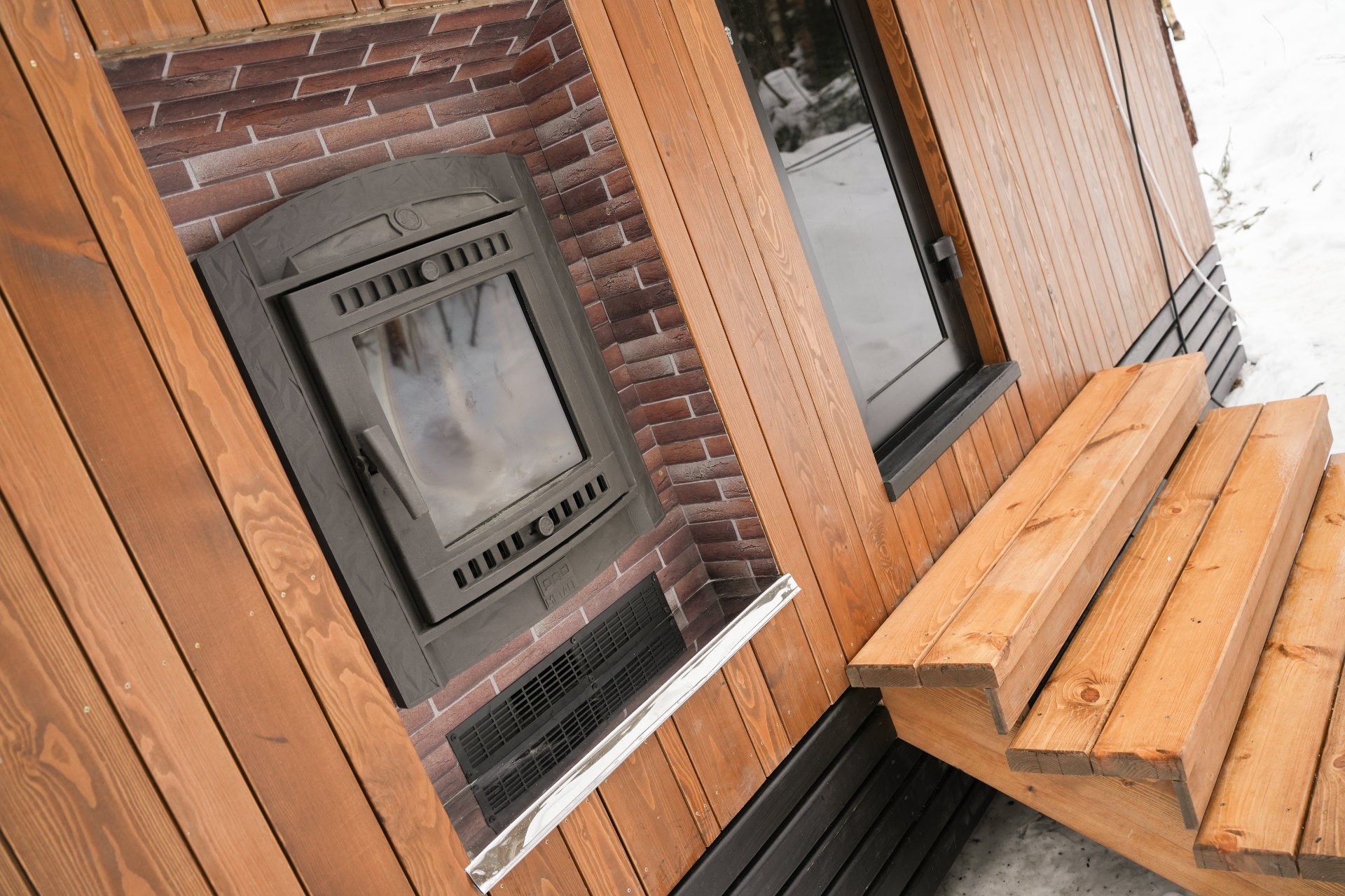 Каркасная баня с установкой в Челябинске