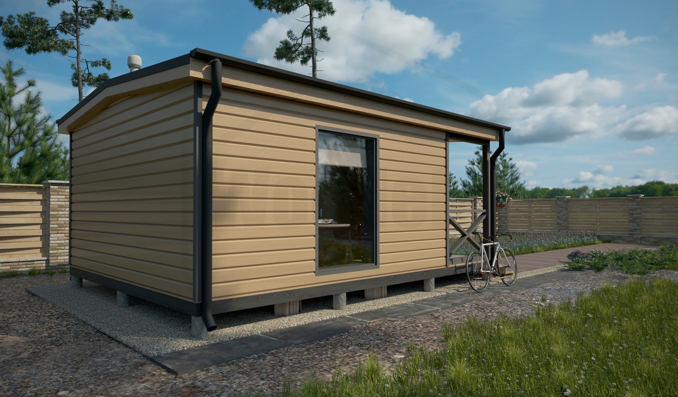 Дом Heat серии Lite 4,5х6