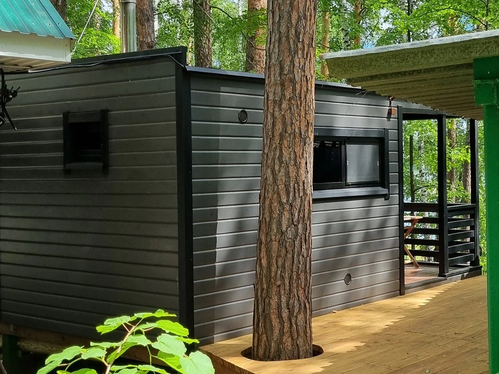 Банный комплекс WoodeL Box 6х8м