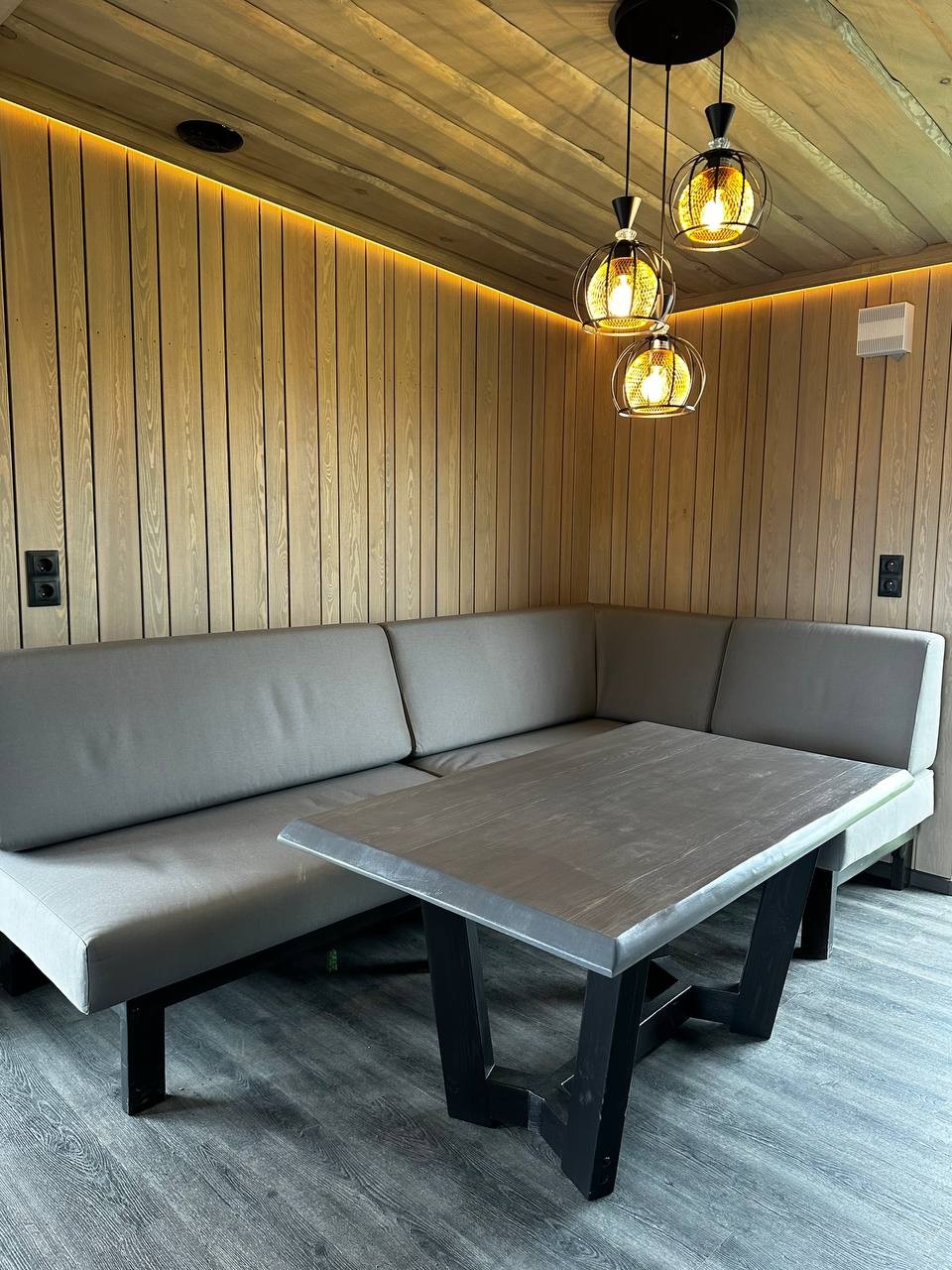 Интерьер модульной бани премиум