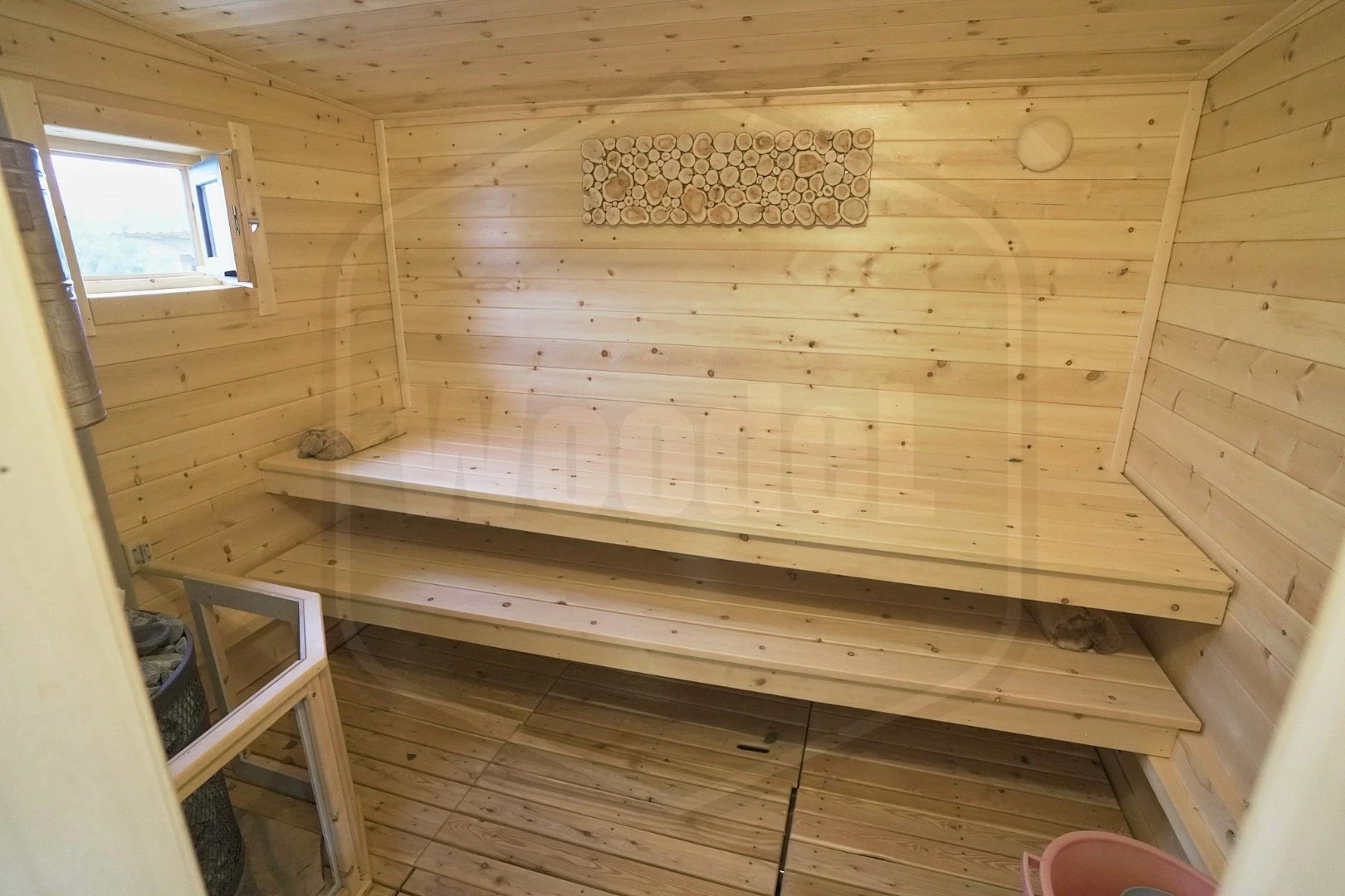 Интерьер модульной бани