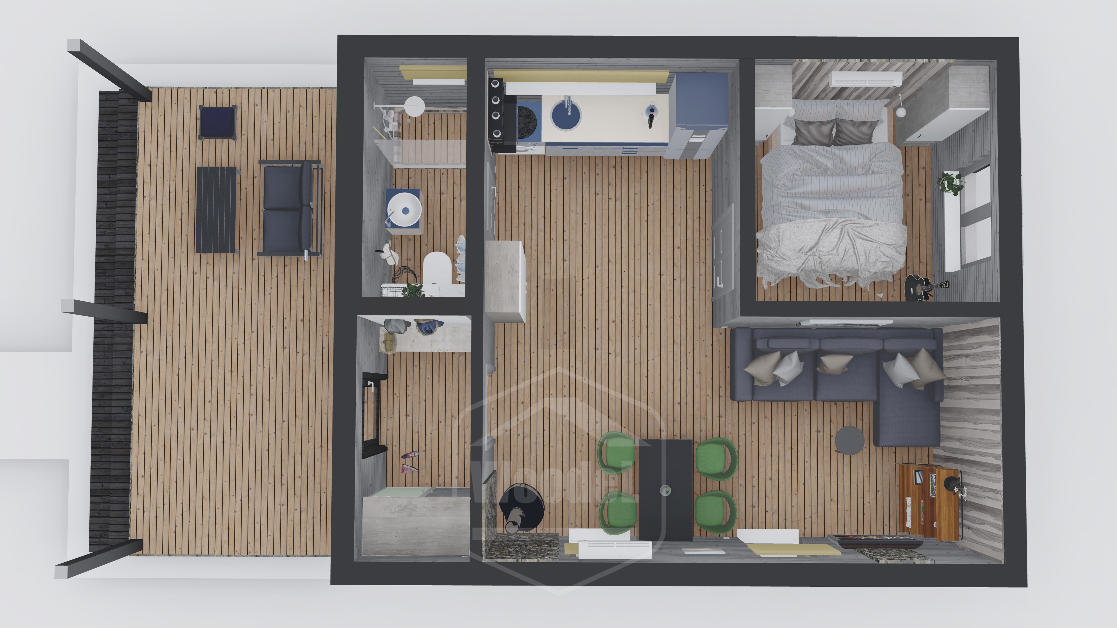 Woodel 48 Chalet Pro