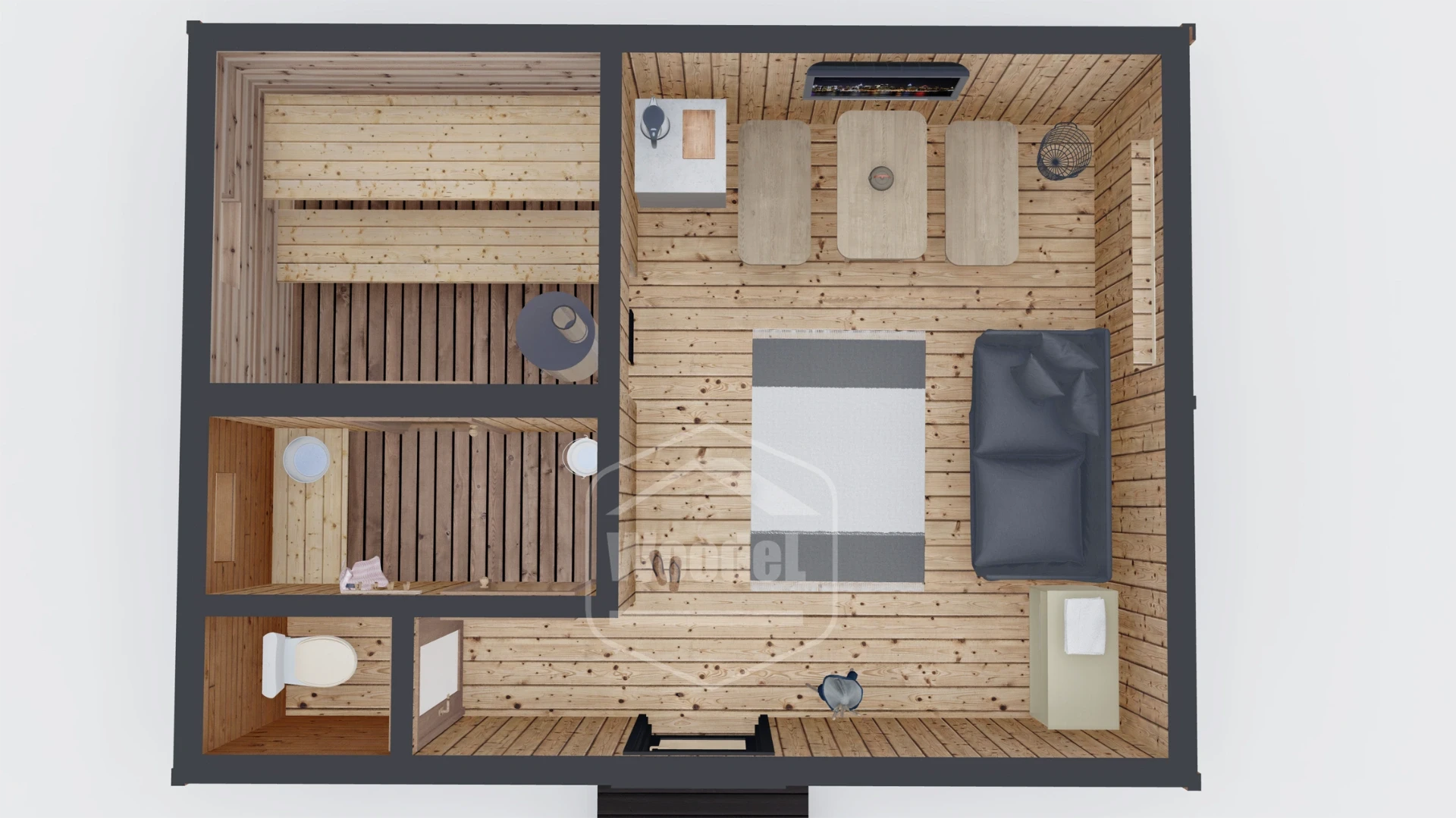 Woodel Heat 4,5х6 метров