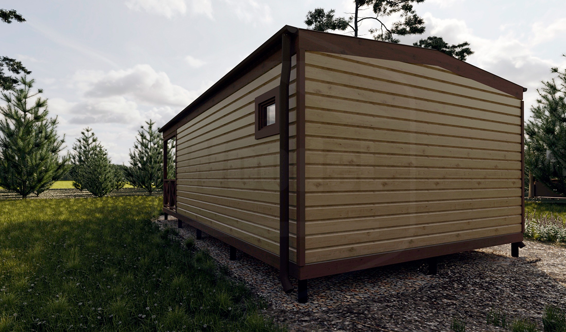 Дом Heat серии Lite 4.5х6+2