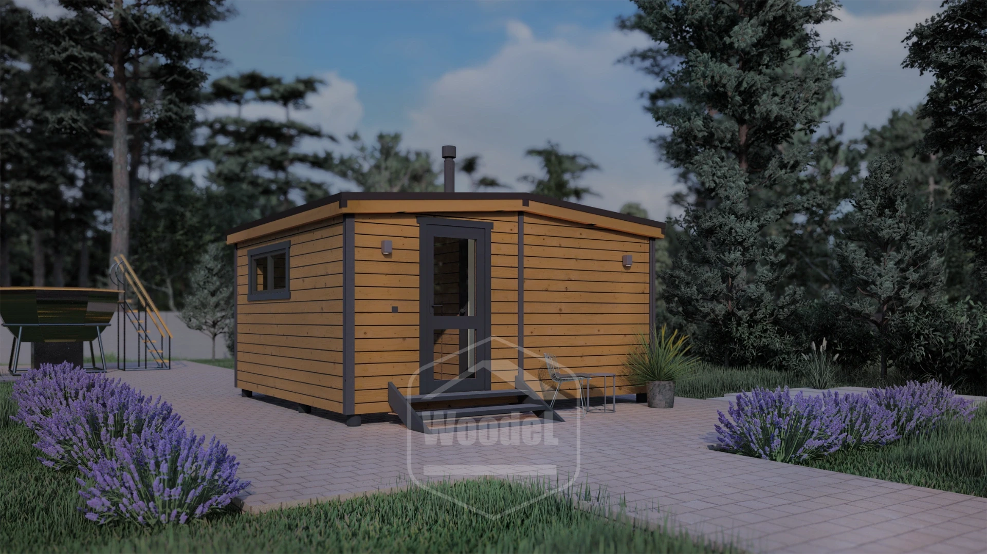 Woodel Heat 4,5х4 метра