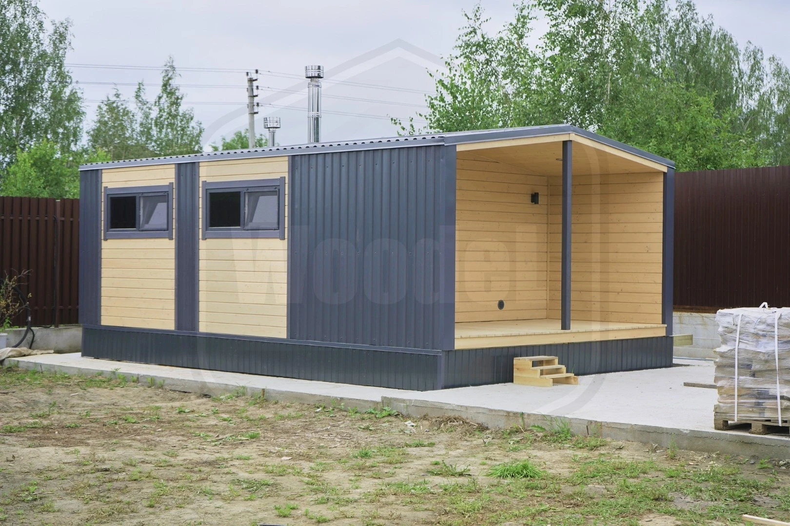 Модульные бани под ключ