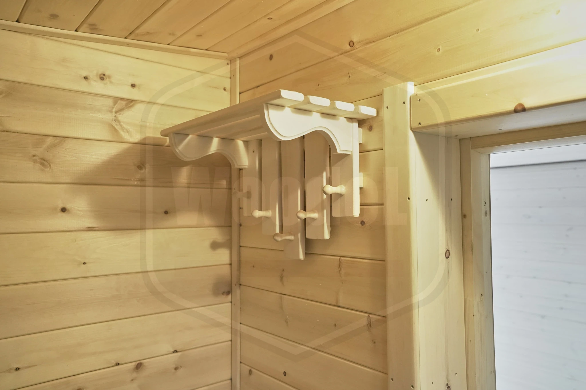 Интерьер модульной бани