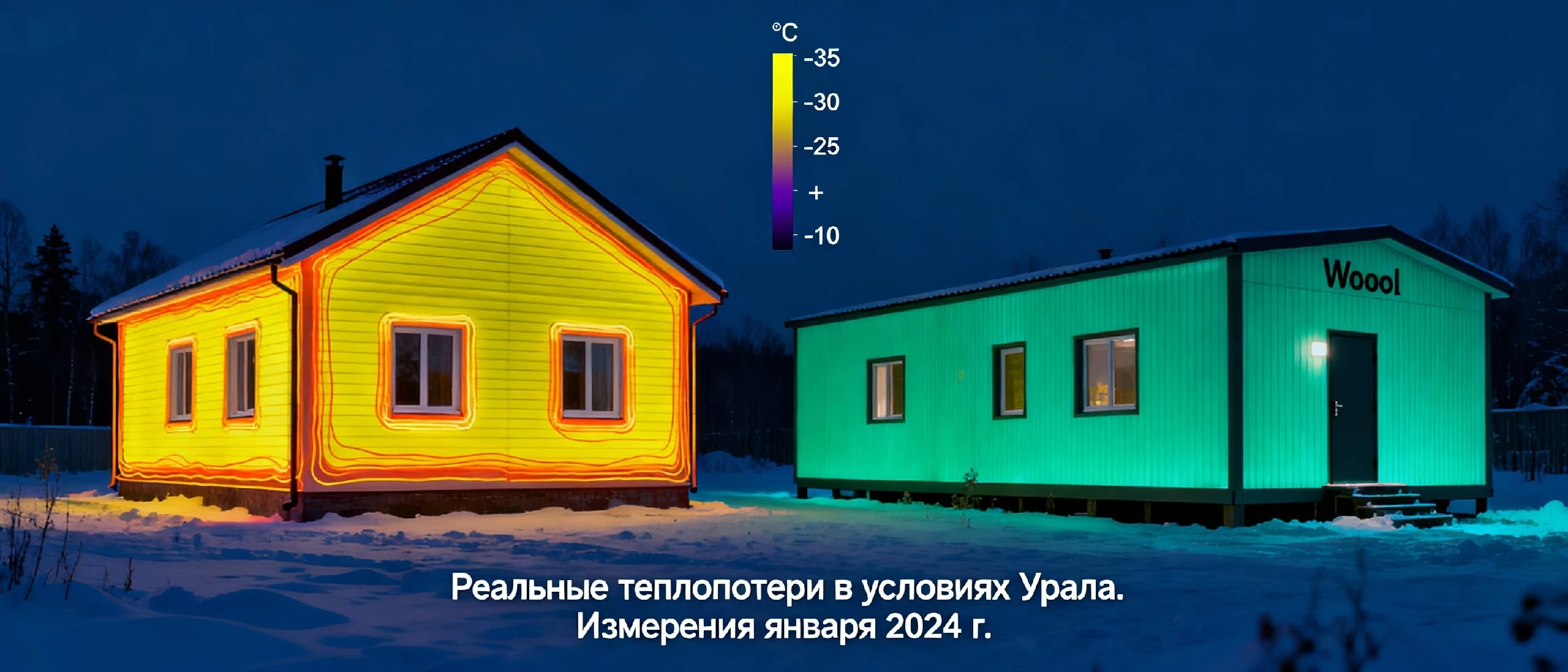 Теплопотери модульных домов и домов из сип-панелей