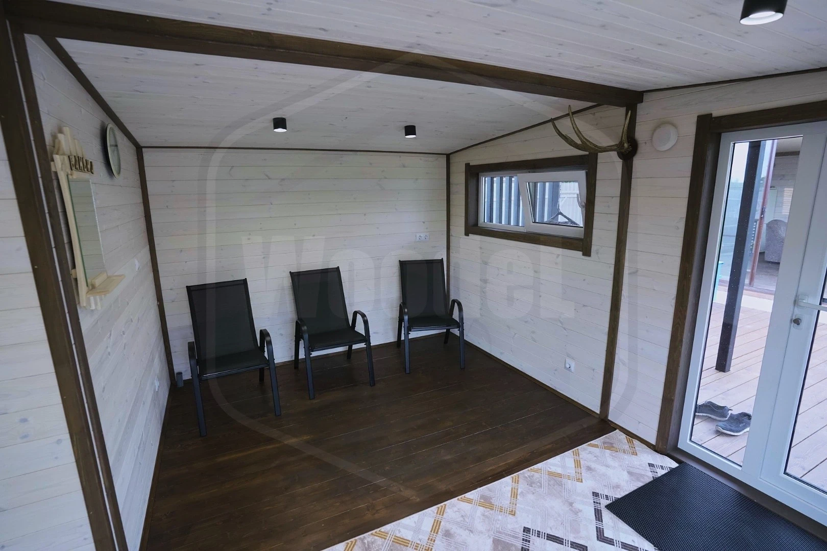 Интерьер модульной бани