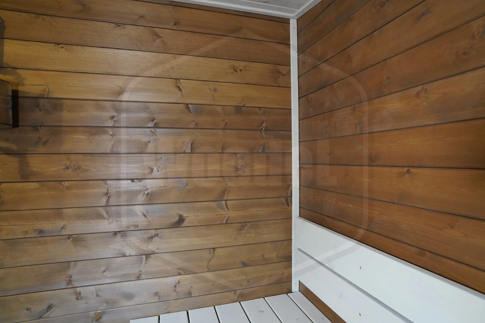 Модульная баня woodel barn 4,5x7 метров