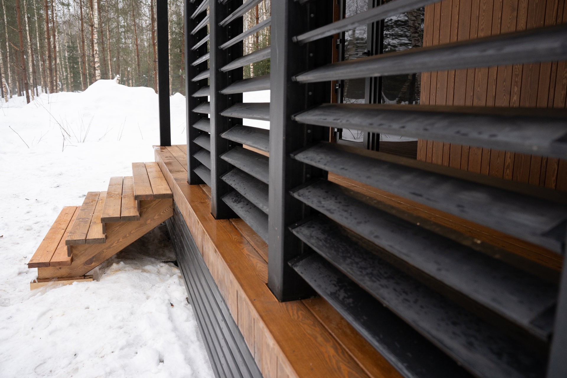 Красивая и современная баня