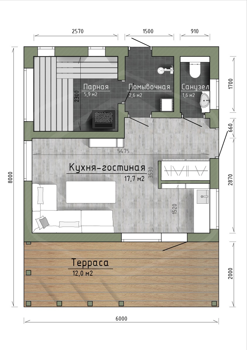 Баня Легенда 48