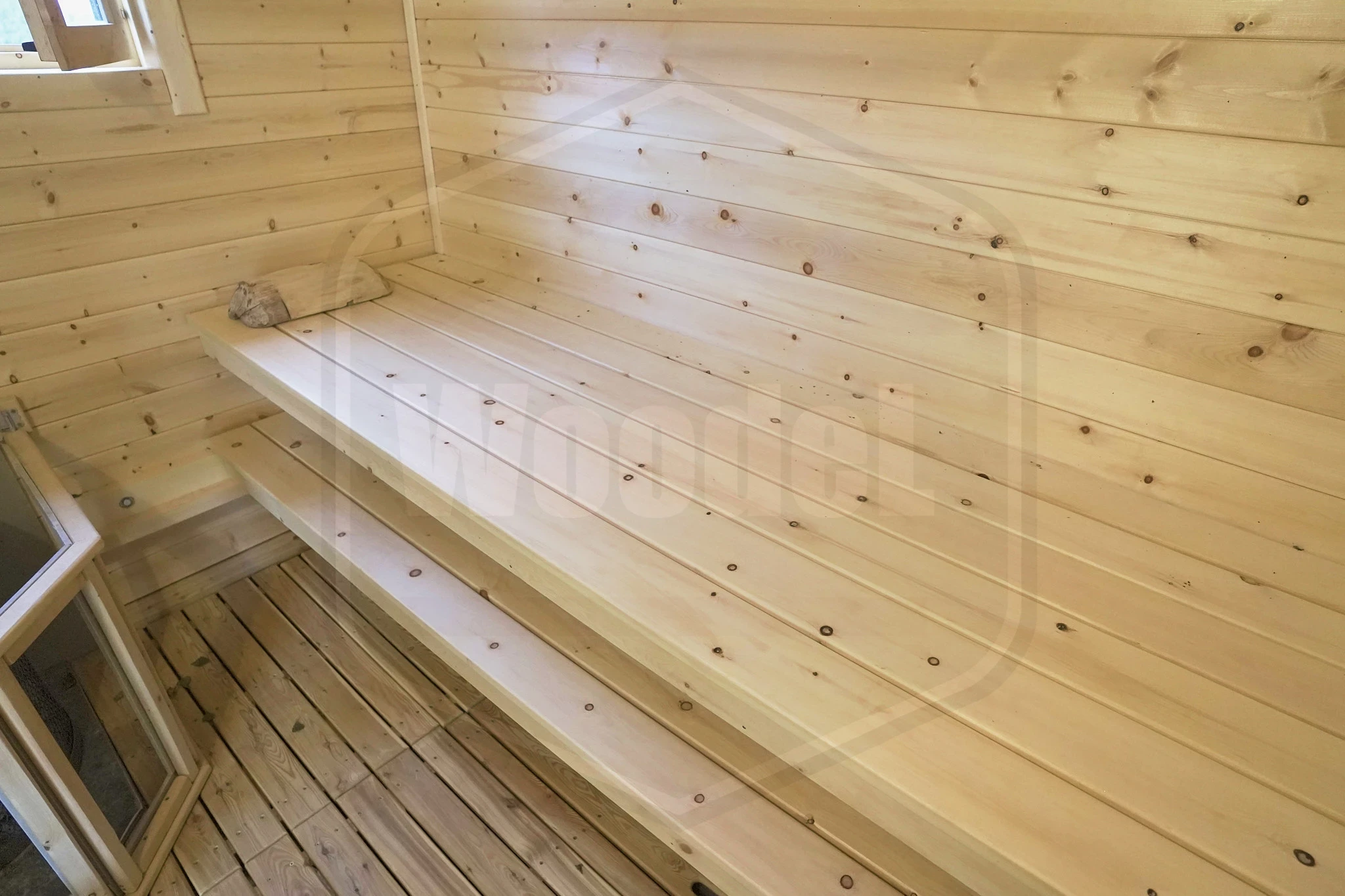 Интерьер модульной бани