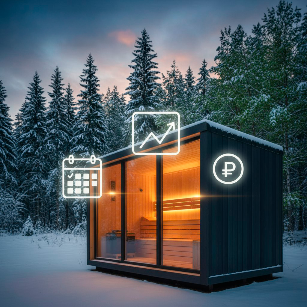 Как сдавать модульную баню в аренду и получать пассивный доход.