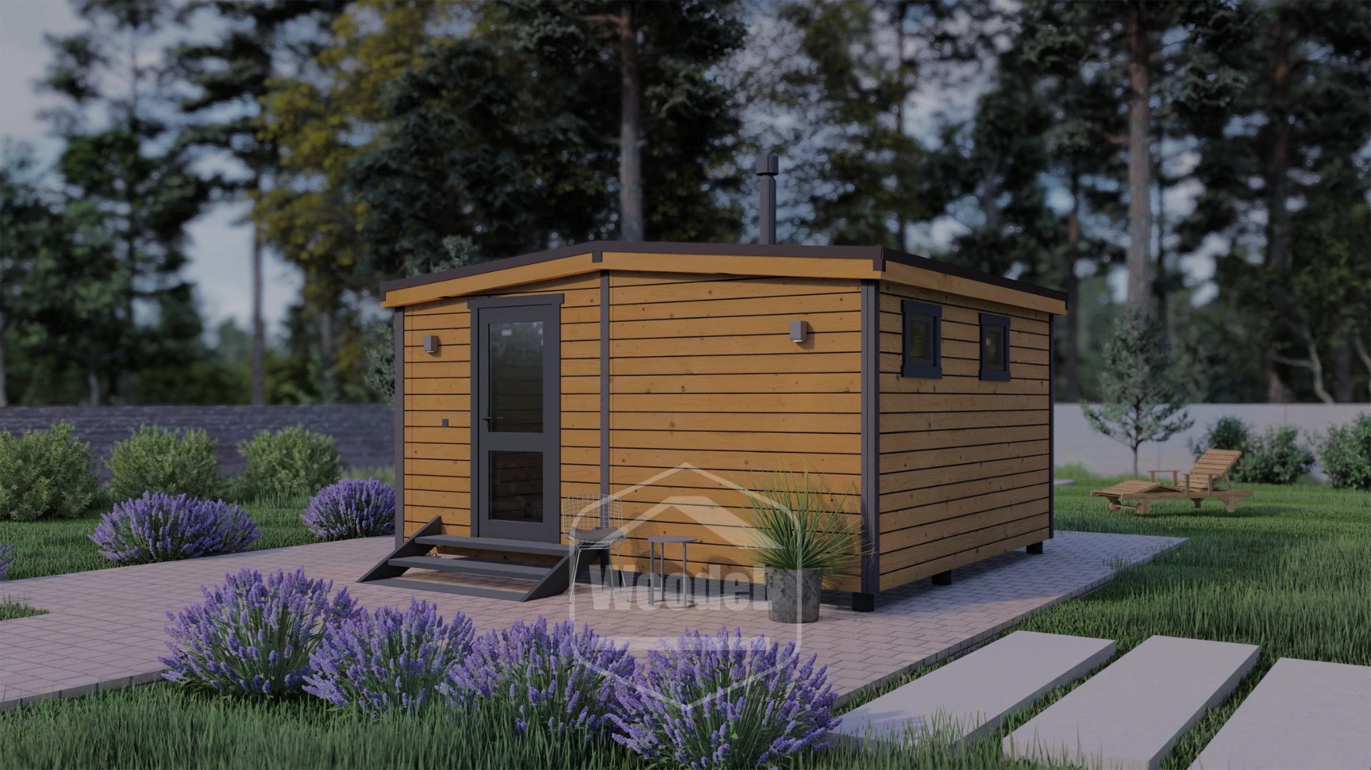 Woodel Heat 4,5х4 метра