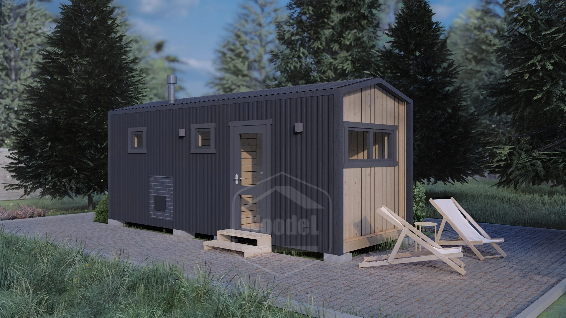 Woodel Barn 6 метров