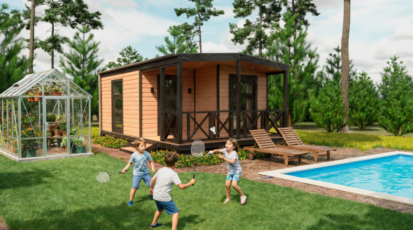 Дачный домик своими руками недорого: пошаговая инструкция от Woodel