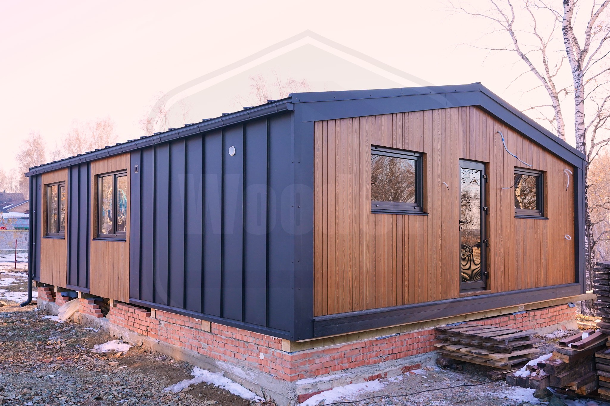 Дом Woodel 80 Barn Pro