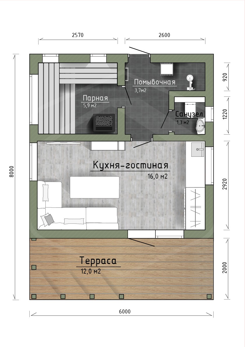 Баня Легенда 48