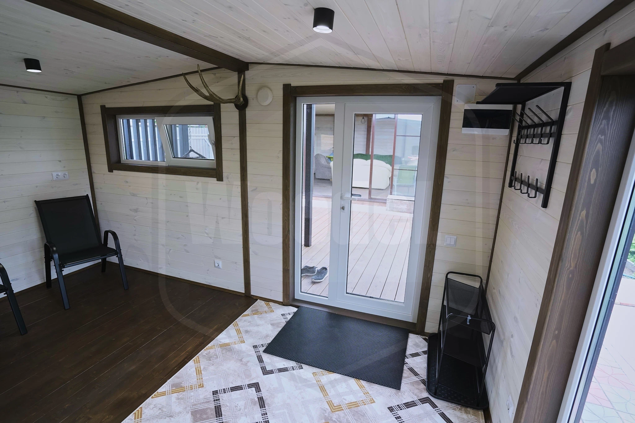 Интерьер модульной бани