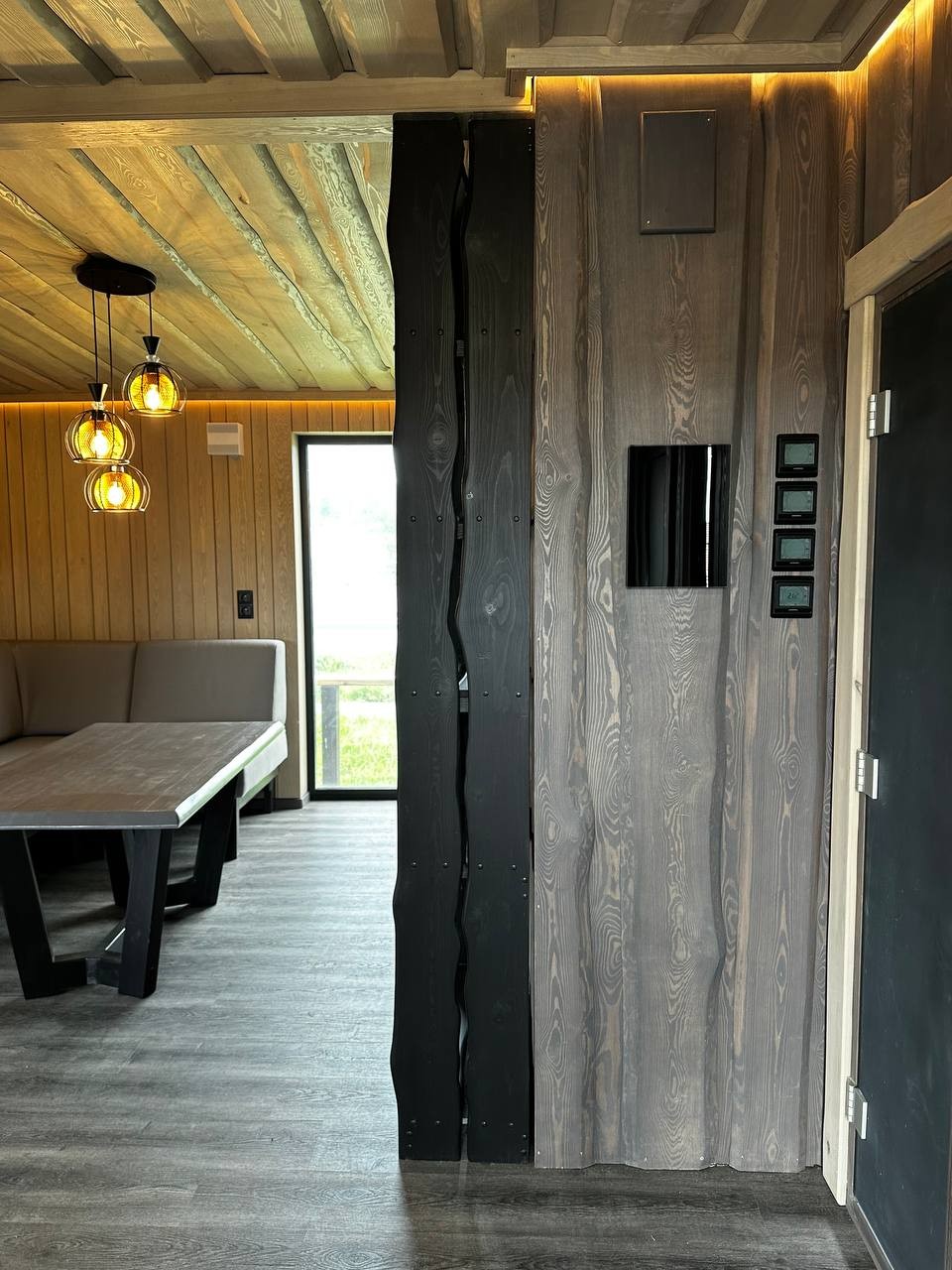 Интерьер модульной бани премиум